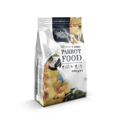 Nature Plan Parrot Papağan Yemi 800 Gr