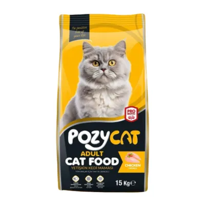Pozycat Tavuklu Kedi Maması 15 Kg