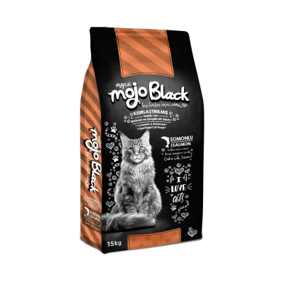 Mojo Black Somonlu Kısır Kedi Maması 15 Kg