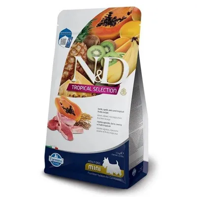 ND Tropical Adult Mini Kuzulu Köpek Maması 1.5 KG