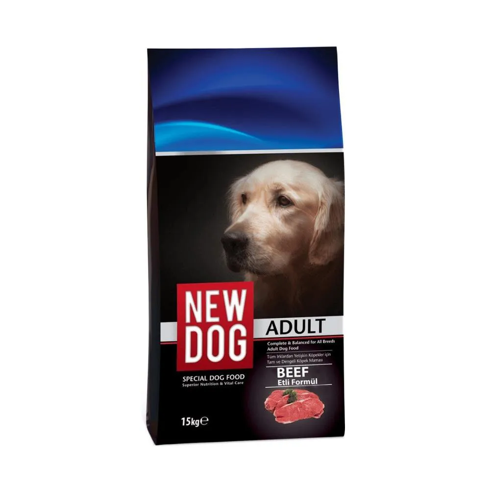 New Dog Biftekli Yetişkin Köpek Maması 15 Kg