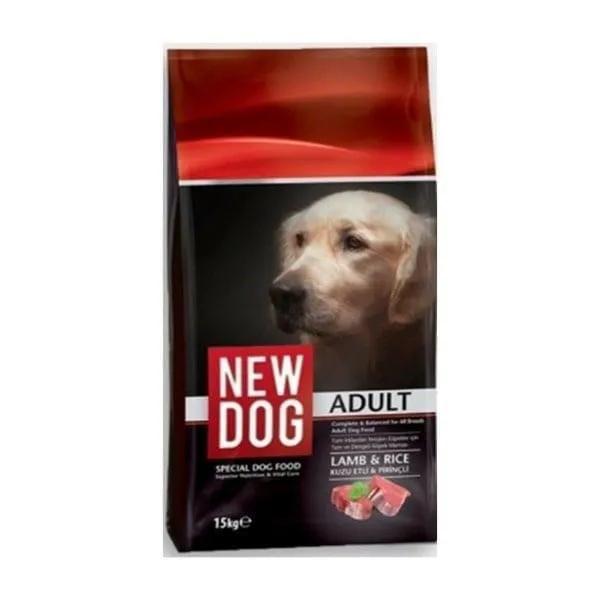 New Dog Kuzu Etli Yetişkin Köpek Maması 15 Kg