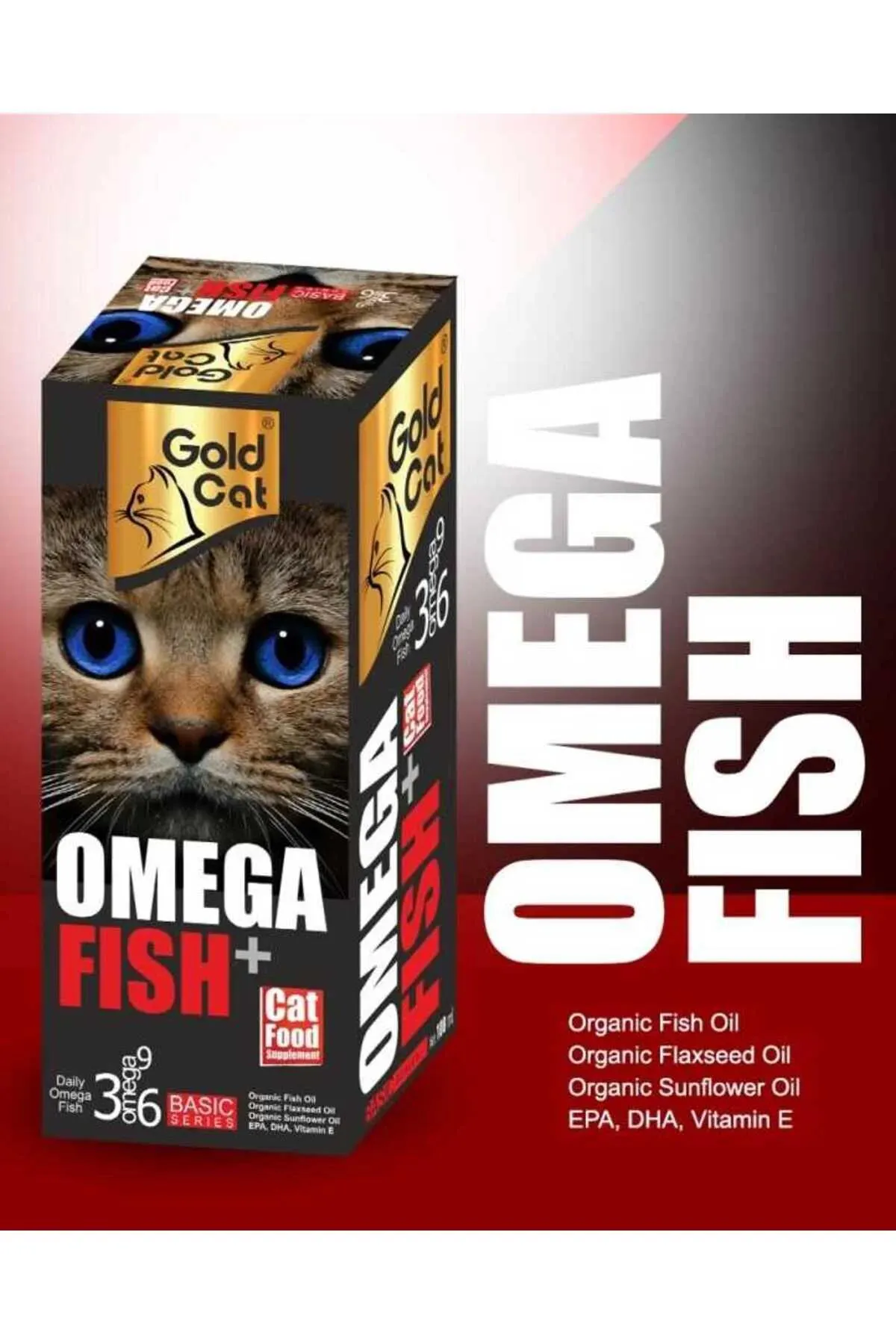 Gold Cat Omega Somon Balık Yağı 100 ml